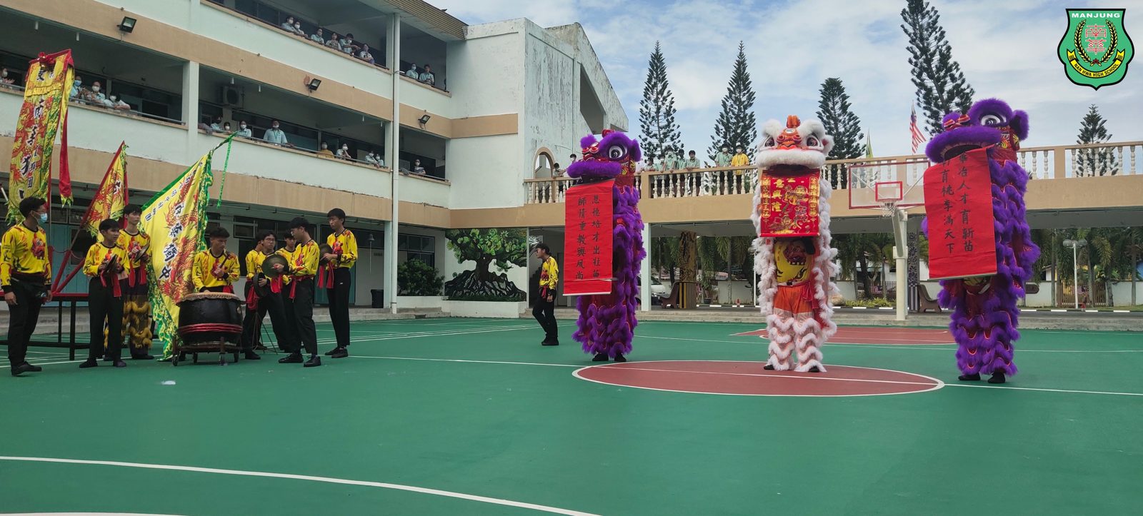 醒狮点睛有规矩·南华师生齐见证
